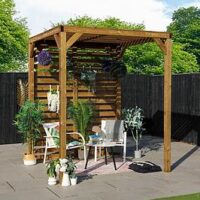 Mercia 2M X 2M Modern Pergola