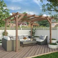 Mercia 3M X 3M Traditional Pergola