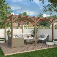 Mercia 3M X 4M Traditional Pergola