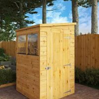 Mercia 4 X 4 Modular Shiplap Pent Shed