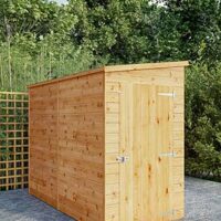 Mercia 8 X 4 Modular Shiplap Pent Windowless Shed
