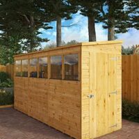 Mercia 12 X 4 Modular Shiplap Pent Shed