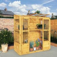 Mercia 6 X 3Ft Traditional Tall Wall Greenhouse