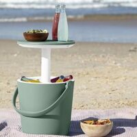 Keter Go Bar 16L Portable Cooler Table - Vintage Green