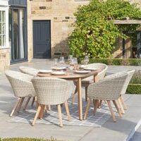 Pacific Cabon Outdoor 6 Seater Dining Set