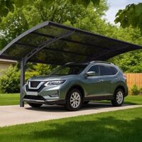 Palram Carport Arizona Wave 5000 - Grey