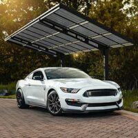 Palram Carport Sydney Wave - Black