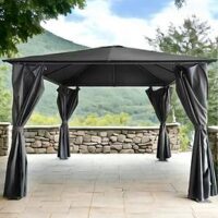 Royalcraft Titian Gazebo 3M X 3M - Grey