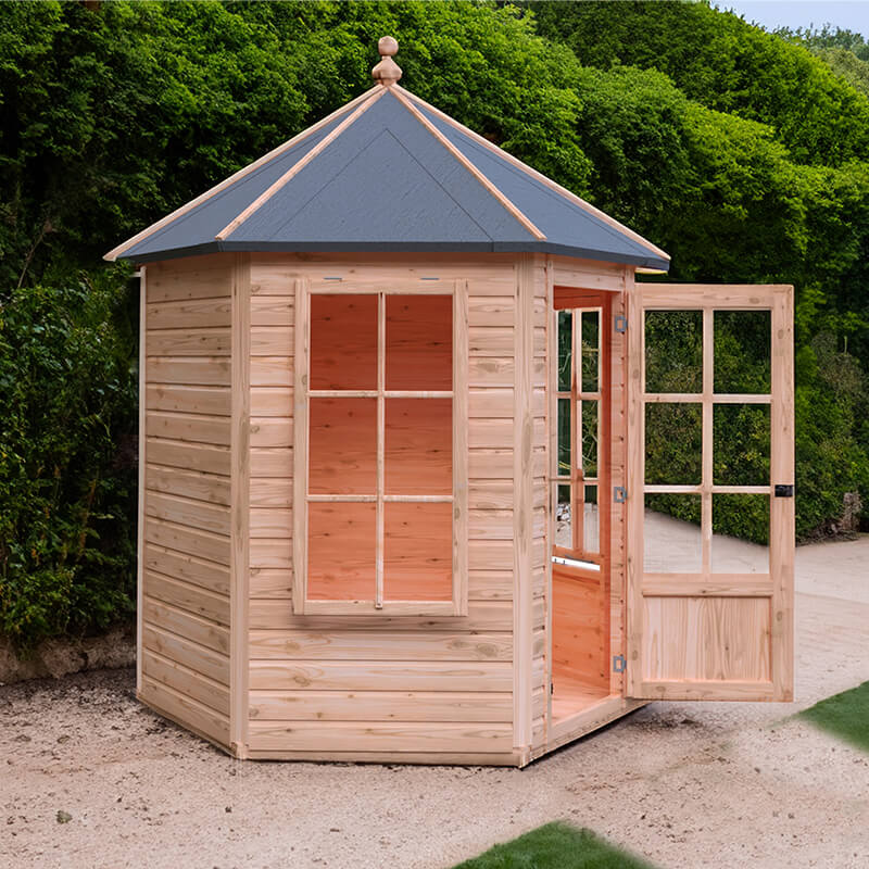 7'1 x 6'2 Shire Gazebo Hexagonal Summerhouse