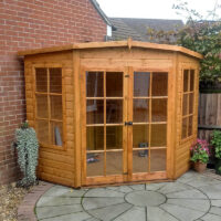 7'5 x 7'5 Shire Hampton Garden Summerhouse