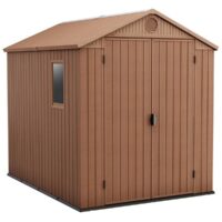 Keter Darwin Shed Brown 6 X 8Ft 252004