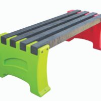 Premier Recycled Plastic Outdoor Playground Bench