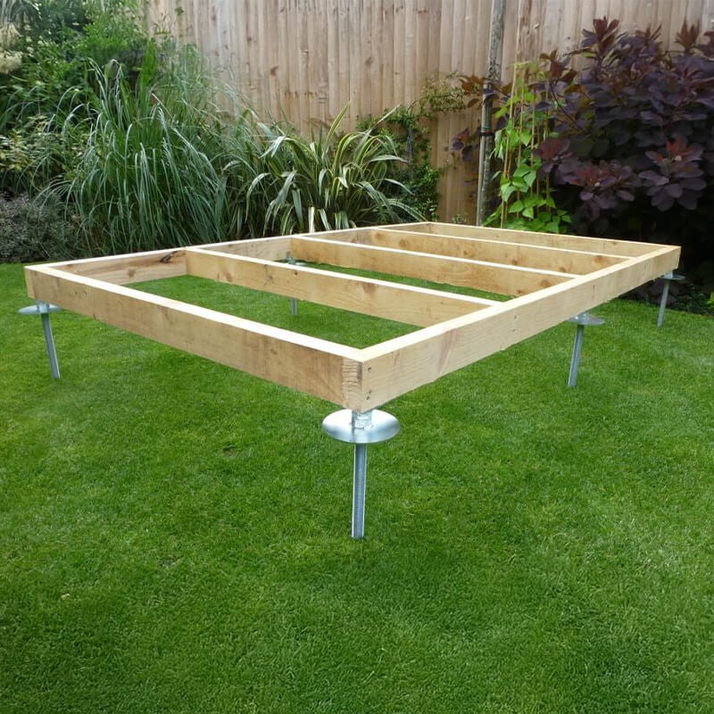 QuickJACK Adjustable Shed Base System for Soft Surfaces - Kit 2