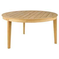 Robalt Wooden Garden Dining Table In Natural