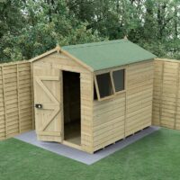 8' x 6' Forest Timberdale 25yr Guarantee Tongue & Groove Pressure Treated Apex Shed (2.46m x 2.03m)