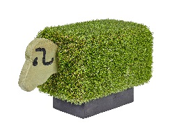 Outdoor Playground Sensory Play Grass Sheep Seat