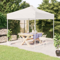 Truett Oxford Fabric 3m x 3m Folding Party Tent In White